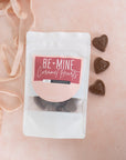 Milk Chocolate "Be Mine" Caramel Hearts