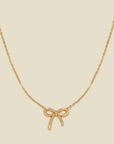 Bow Necklace