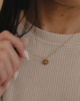 Brave Disc Necklace