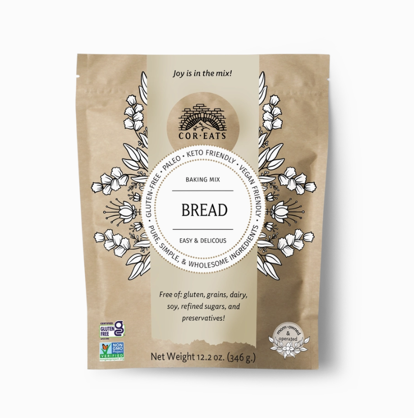 Healthy Low-Carb Bread Mix - Vegan, Paleo, Keto-Friendly