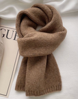 Classic Solid Color Knitted Scarf - 4 Colors