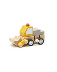 Construction Vehicle Wooden Windup Truck