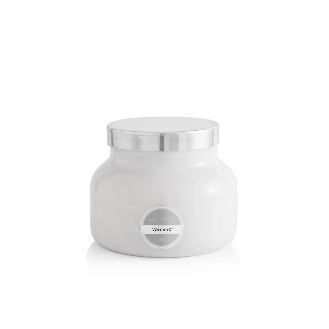 Volcano White Signature Jar Candle, 19 oz - Final Sale