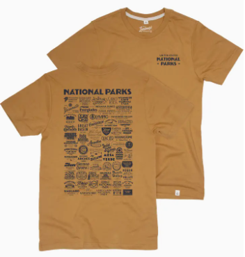 National Parks Type T-Shirt - Canyon