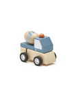 Construction Vehicle Wooden Windup Truck