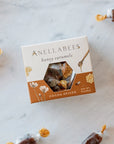 Cocoa Spiced Honey Caramels