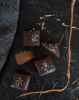 Pumpkin Spice Salted Caramels