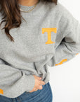 Tennessee Barkley Split Sweatshirt - Heather Gray