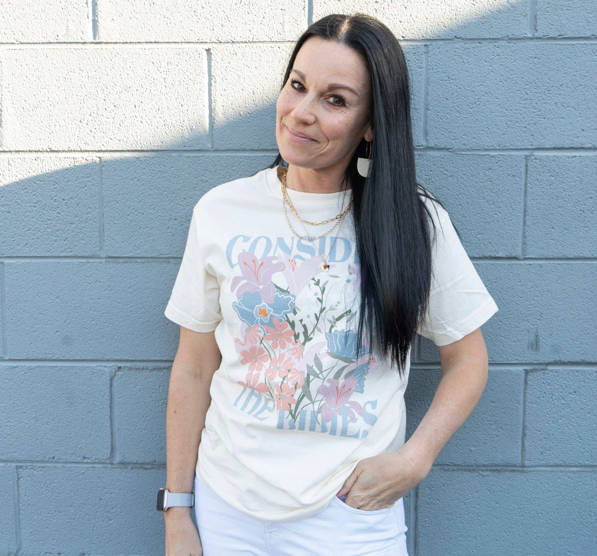 Consider the Lilies Graphic Tee