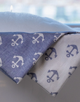 Double Sided Anchor Turkish Beach Towel