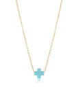 egirl 14" Necklace Gold - Signature Cross