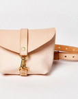 Leather Fanny Pack - Natural