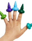 Rainbow Stack Finger Crayons