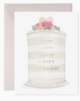 Frosted Wedding Greeting Card