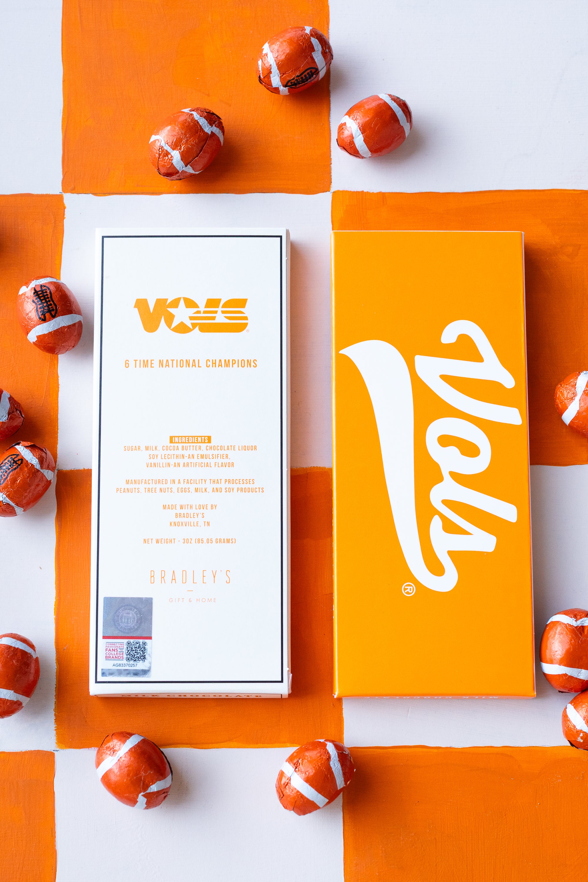 UT VOLS Script Bar, Milk Chocolate
