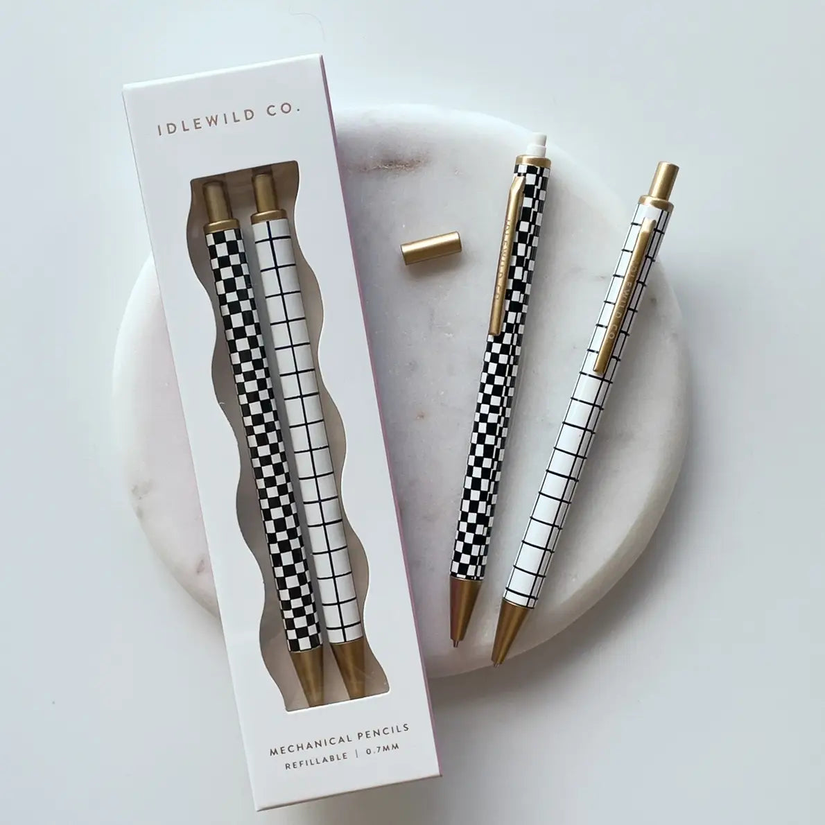 Grid &amp; Checks Mechanical Pencils