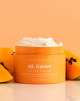 Hi, Butter All Natural Shea Body Butter - Papaya Vanilla