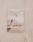 Hope Disc Necklace