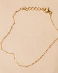 Twist Chain Bracelet: Vermeil