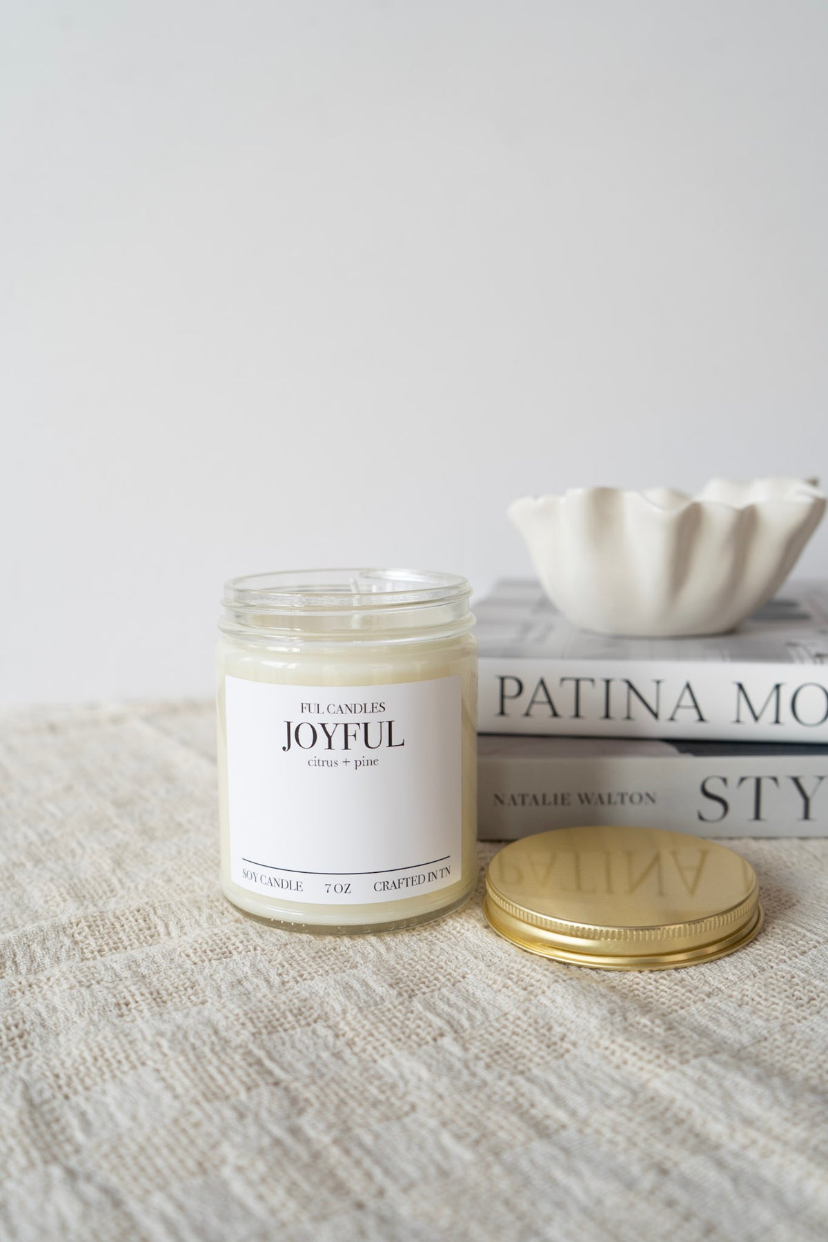 Mini Joyful Minimalist 7oz Candle