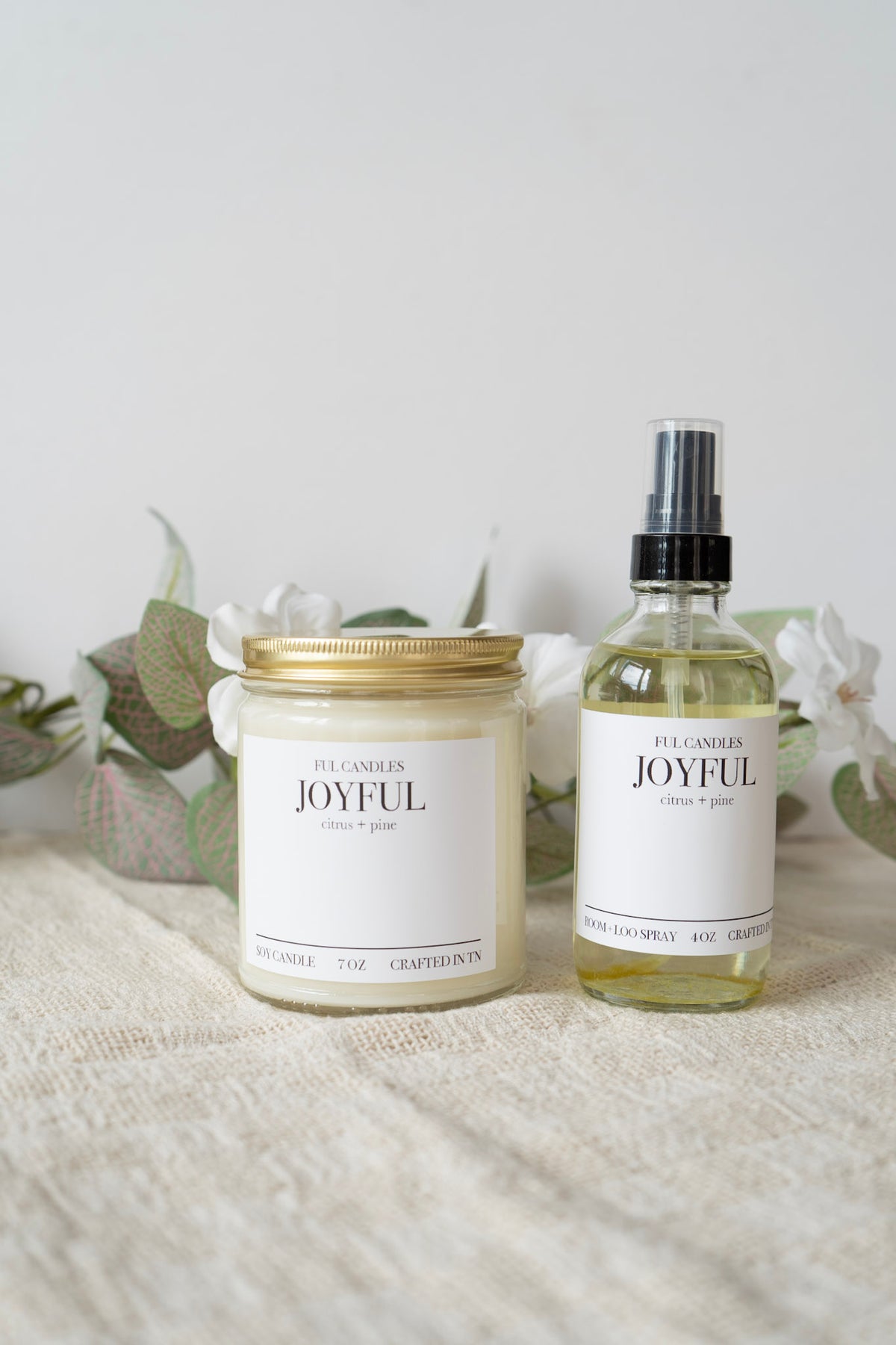 Mini Joyful Minimalist 7oz Candle