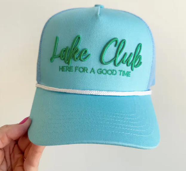 Lake Club Trucker Hat – Bradley's Gift and Home