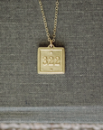 Lamentations 3:22 - 16" Petite Pendant Necklace