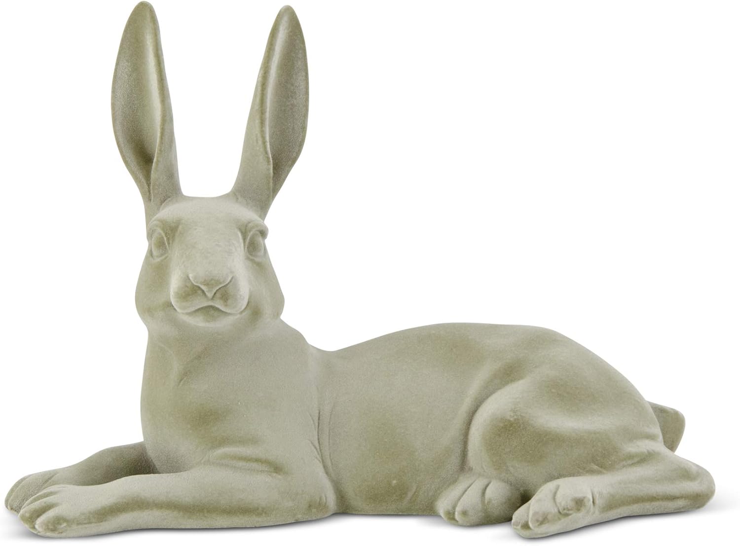 Sage Green Velvet Resin Bunnies