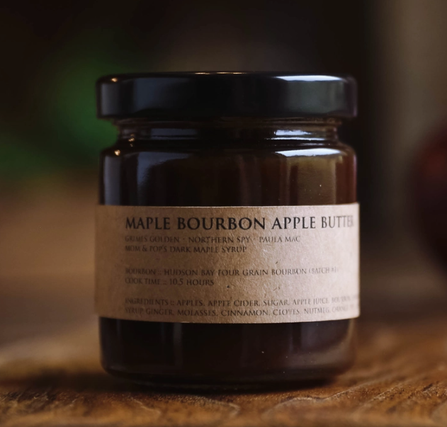 Maple Bourbon Apple Butter