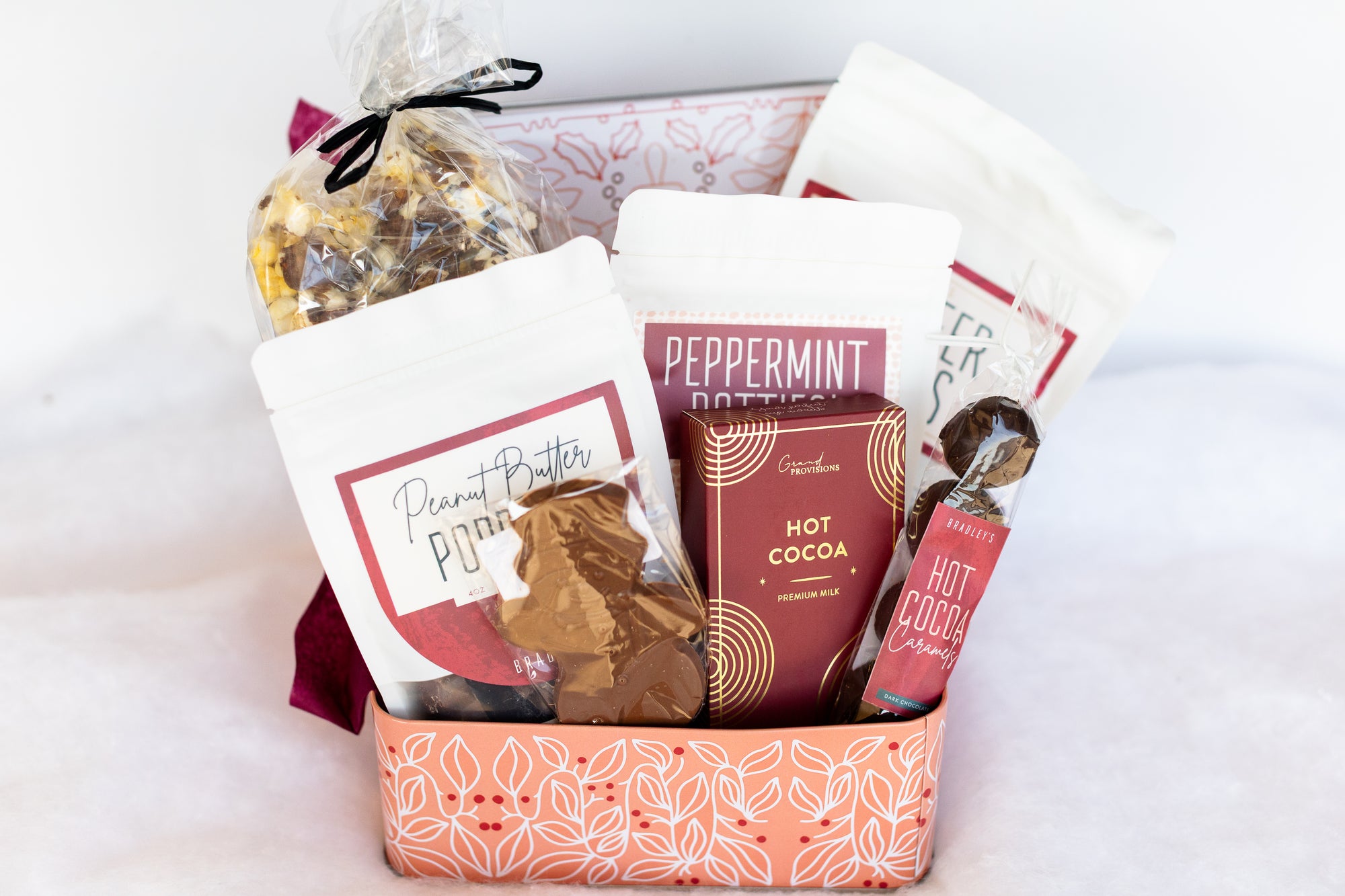 Embossed Tin With Lid