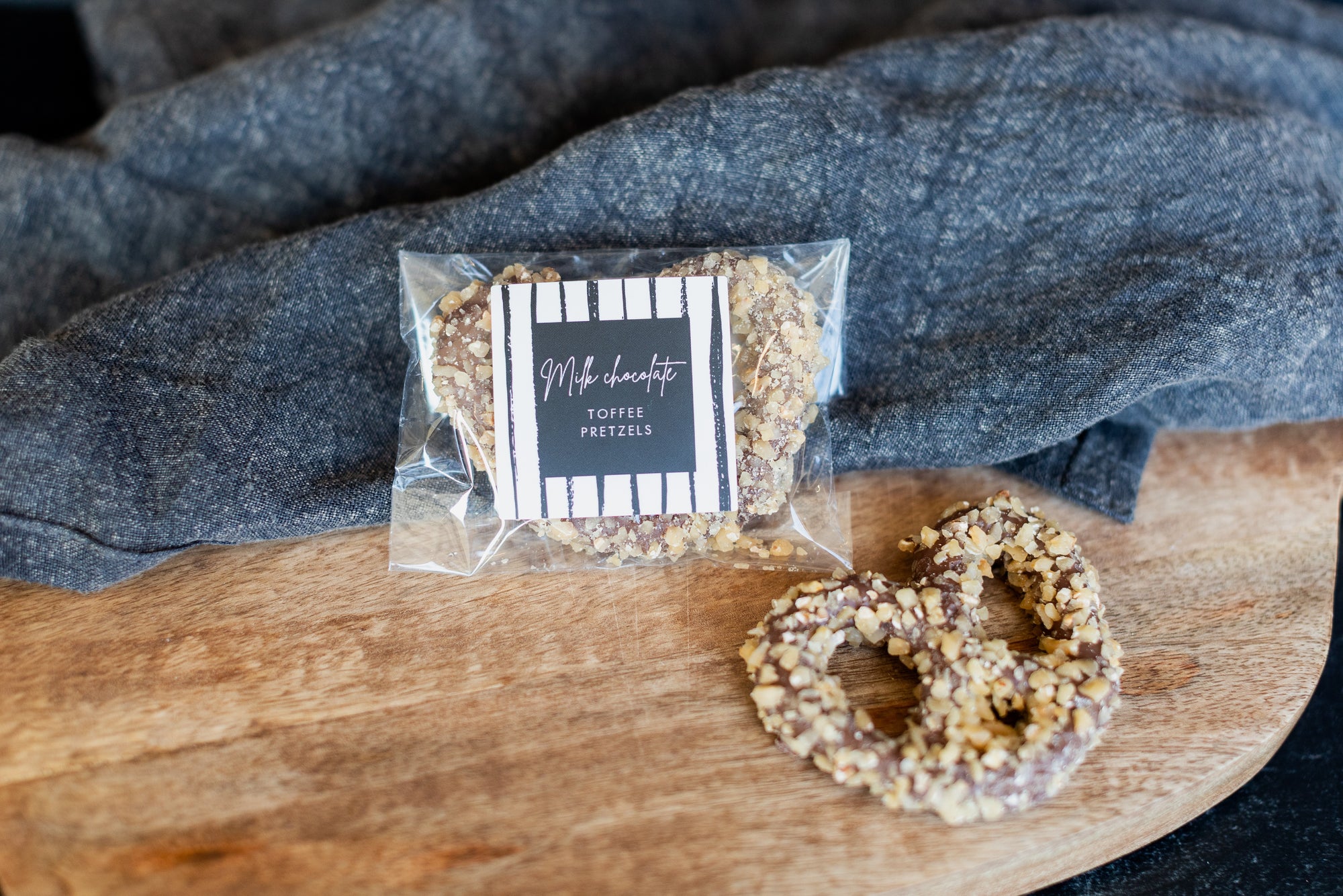 Milk Chocolate Gourmet Toffee Pretzel