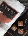 Pumpkin Spice Salted Caramels