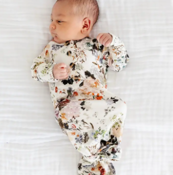 NB-3mo Nellie Knotted Gown