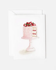 Pink Cake Mini Notecard