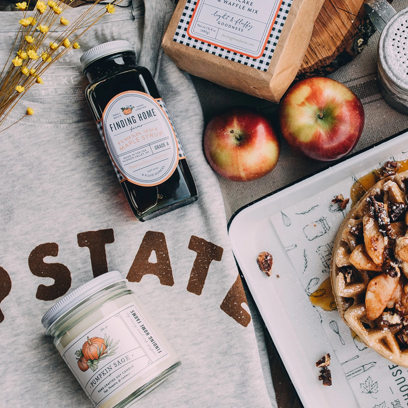 8 oz Pumpkin Spice Infused Maple Syrup