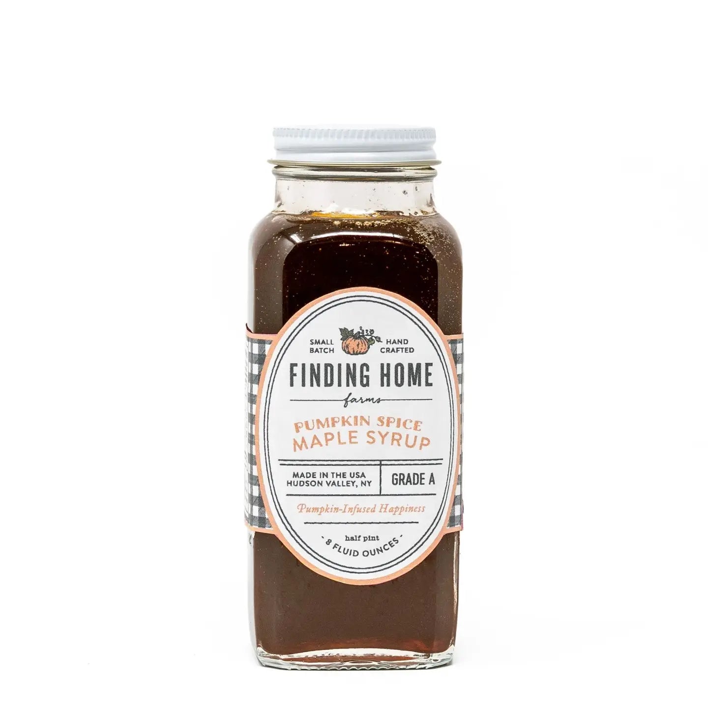 8 oz Pumpkin Spice Infused Maple Syrup