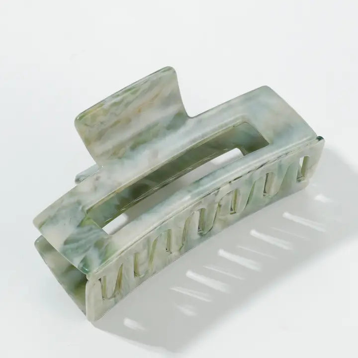 Calacatta Emerald Claw Clip