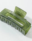 Jade Green Claw Clips