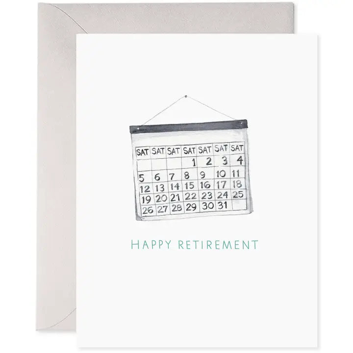Retirement Saturdays Card