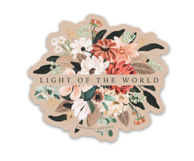 Salamanca &quot;Light of the World&quot; Sticker