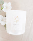 Salt and Light Wood Wick Candle