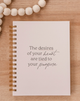 The Desires of Your Heart Spiral Hardcover Journal