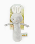 Friendly Chime Rattle Gray Bunny