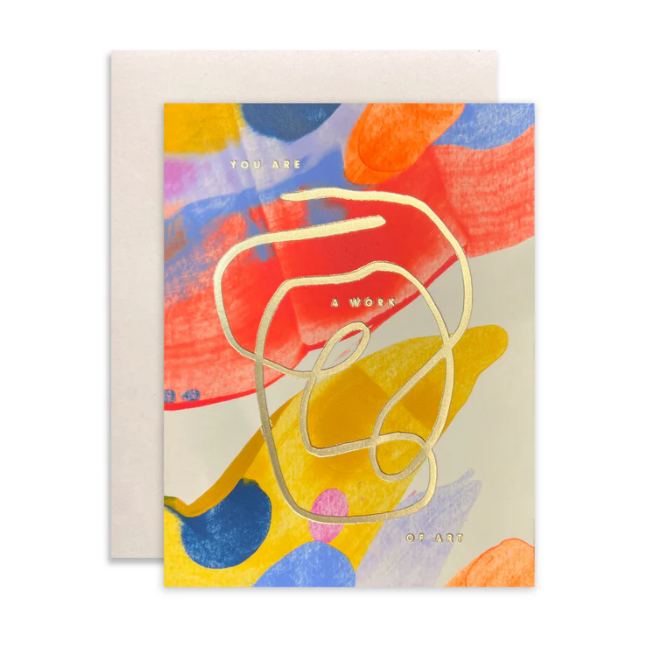Work of Art Card