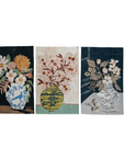 Assorted Floral Vase Cotton Linen Tea Towels