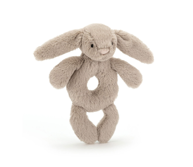 Bashful Bunny Ring Rattle