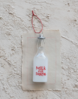 Milk For Santa Ornament