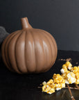 Smashing Pumpkin with Caramel Corn