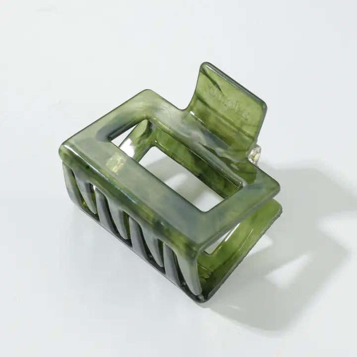 Jade Green Claw Clips