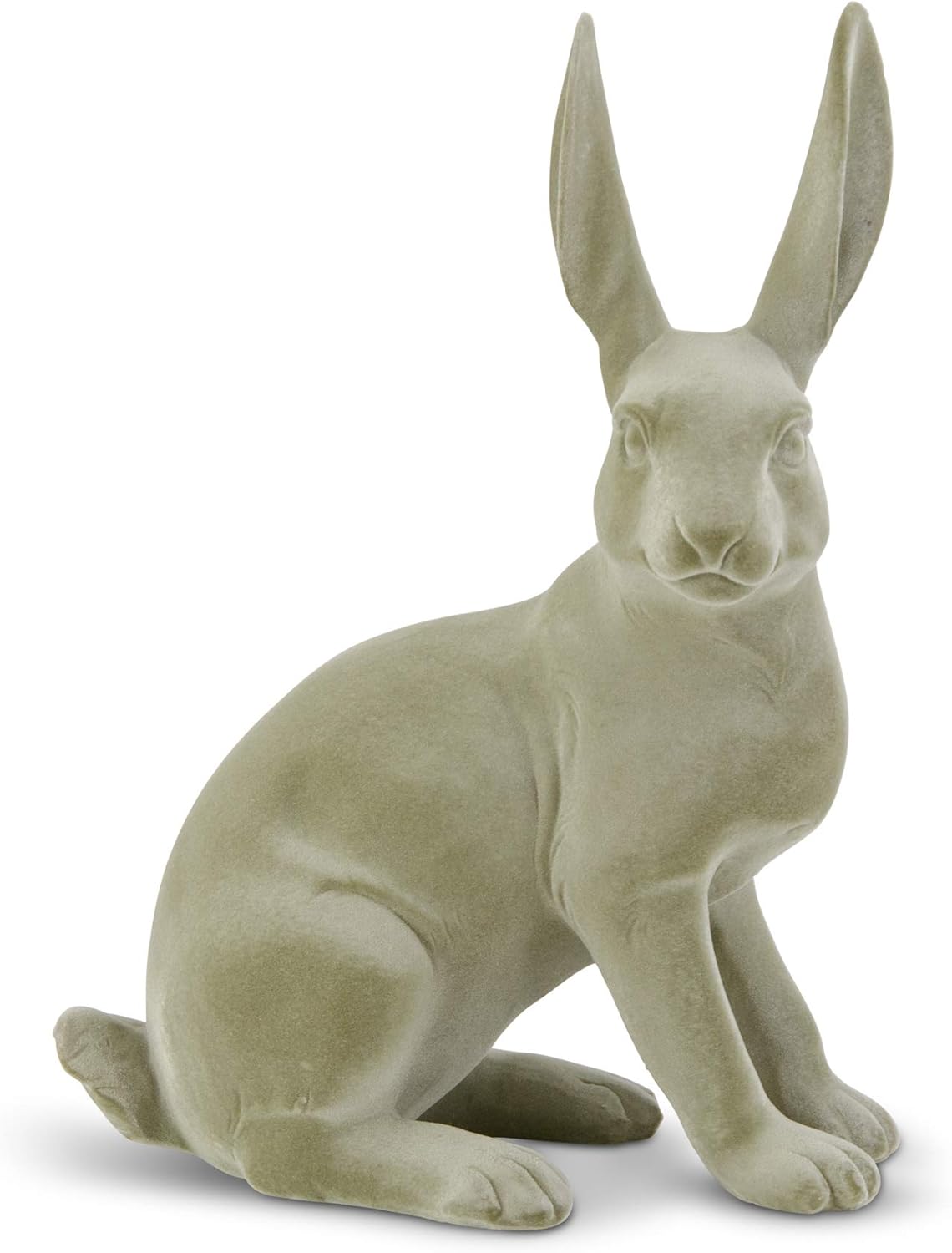 Sage Green Velvet Resin Bunnies